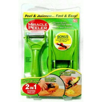 Miracle peeler 2 in 1